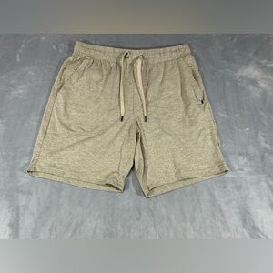Right Of Way Men’s Athletic/Lesiure 7” Inseam Shorts-Olive Green -Medium